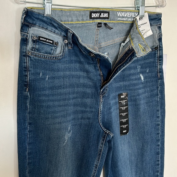 NWT DKNY Waverly Straight Leg Jeans - Picture 7 of 8